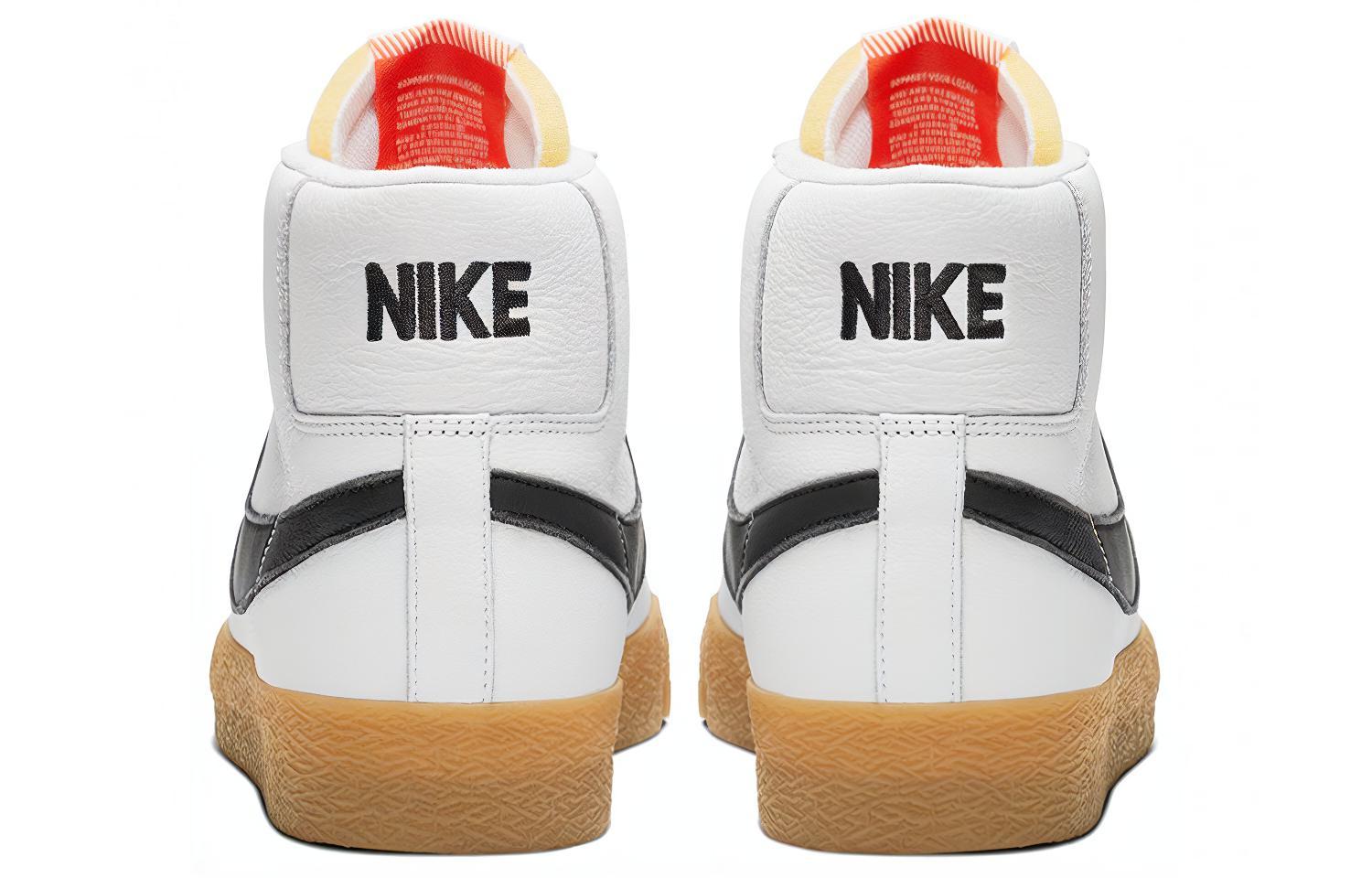 Lookbook Nike SB Blazer Mid Orange Label 'White Gum' CD2569-100 - Kasut Sneakers