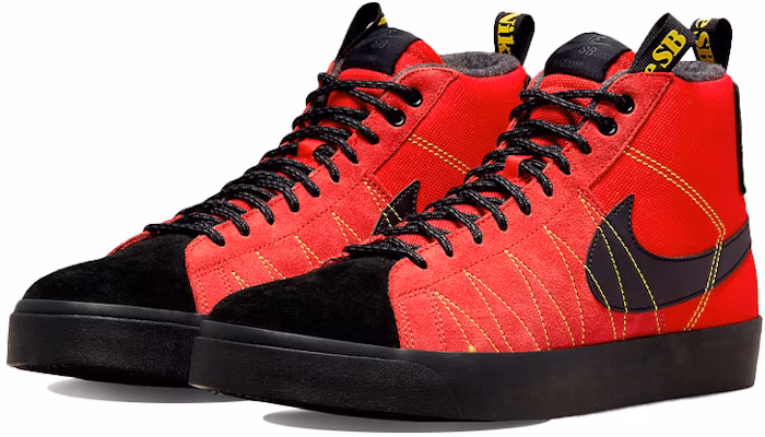 나이키 SB 블레이저 미드 프리미엄 '어클라이밋 팩 레드' DC8903-601 Lookbook 나이키 SB 블레이저 미드 프리미엄 '어클라이밋 팩 레드' DC8903-601