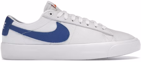 Nike SB Blazer Orange Label Zoom Low Pro GT ISO 'White Varsity Royal' DH5675-100 Nike SB Blazer Orange Label Zoom Low Pro GT ISO 'White Varsity Royal' DH5675-100
