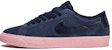 Nike SB Blazer Zoom Low 'Obsidian Bubblegum' - Biru Gelap dan Gula-Gula Getah 864347-402