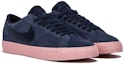 Lookbook Nike SB Blazer Zoom Low 'Obsidian Bubblegum' - Biru Gelap dan Gula-Gula Getah 864347-402