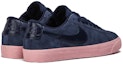 Shop Nike SB Blazer Zoom Low 'Obsidian Bubblegum' - Biru Gelap dan Gula-Gula Getah 864347-402