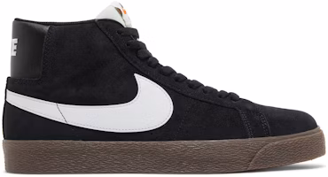Nike SB Blazer Zoom Mid 'Black Dark Gum' 864349-010 Nike SB Blazer Zoom Mid 'Black Dark Gum' 864349-010
