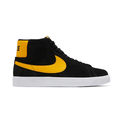 Nike SB Blazer Zoom Mid 'Black University Gold'