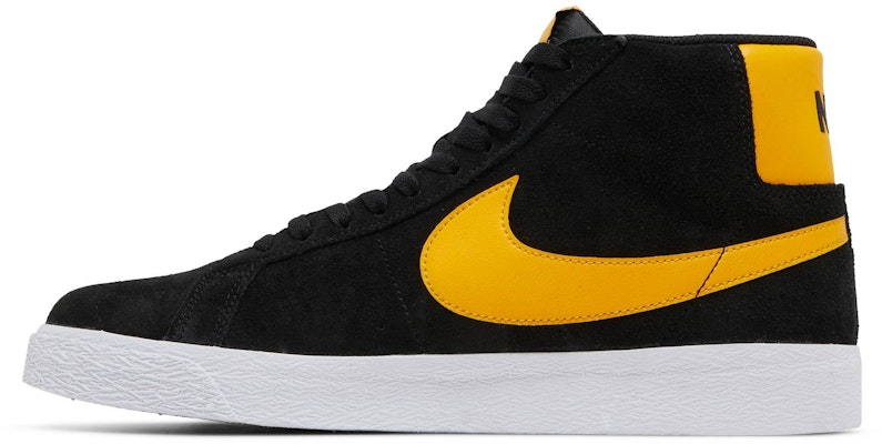 Nike SB Blazer Zoom Mid 'Black University Gold' 864349-009 Lookbook Nike SB Blazer Zoom Mid 'Black University Gold' 864349-009