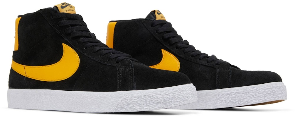 Nike SB Blazer Zoom Mid 'Black University Gold' 864349-009 Cheap Nike SB Blazer Zoom Mid 'Black University Gold' 864349-009