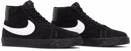 Cheap Nike SB Blazer Zoom 中筒黑白款 864349-007