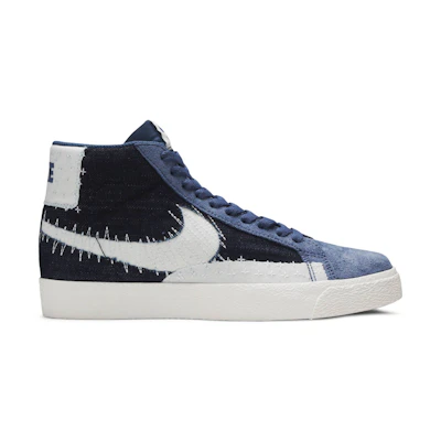 Nike SB Blazer Zoom Mid 'PRM Sashiko Navy'