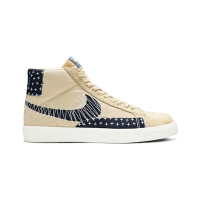 Nike SB Blazer Zoom Mid 'PRM Sashiko Sesame'