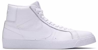 Nike SB Blazer Zoom Mid 'Triple White' 864349-105 Nike SB Blazer Zoom Mid 'Triple White' 864349-105