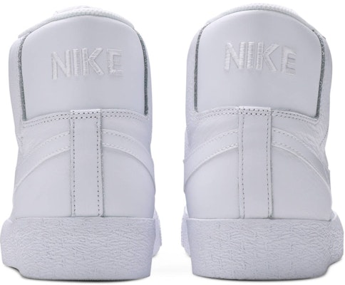 Nike SB Blazer Zoom Mid 'Triple White' 864349-105 Details for Nike SB Blazer Zoom Mid 'Triple White' 864349-105