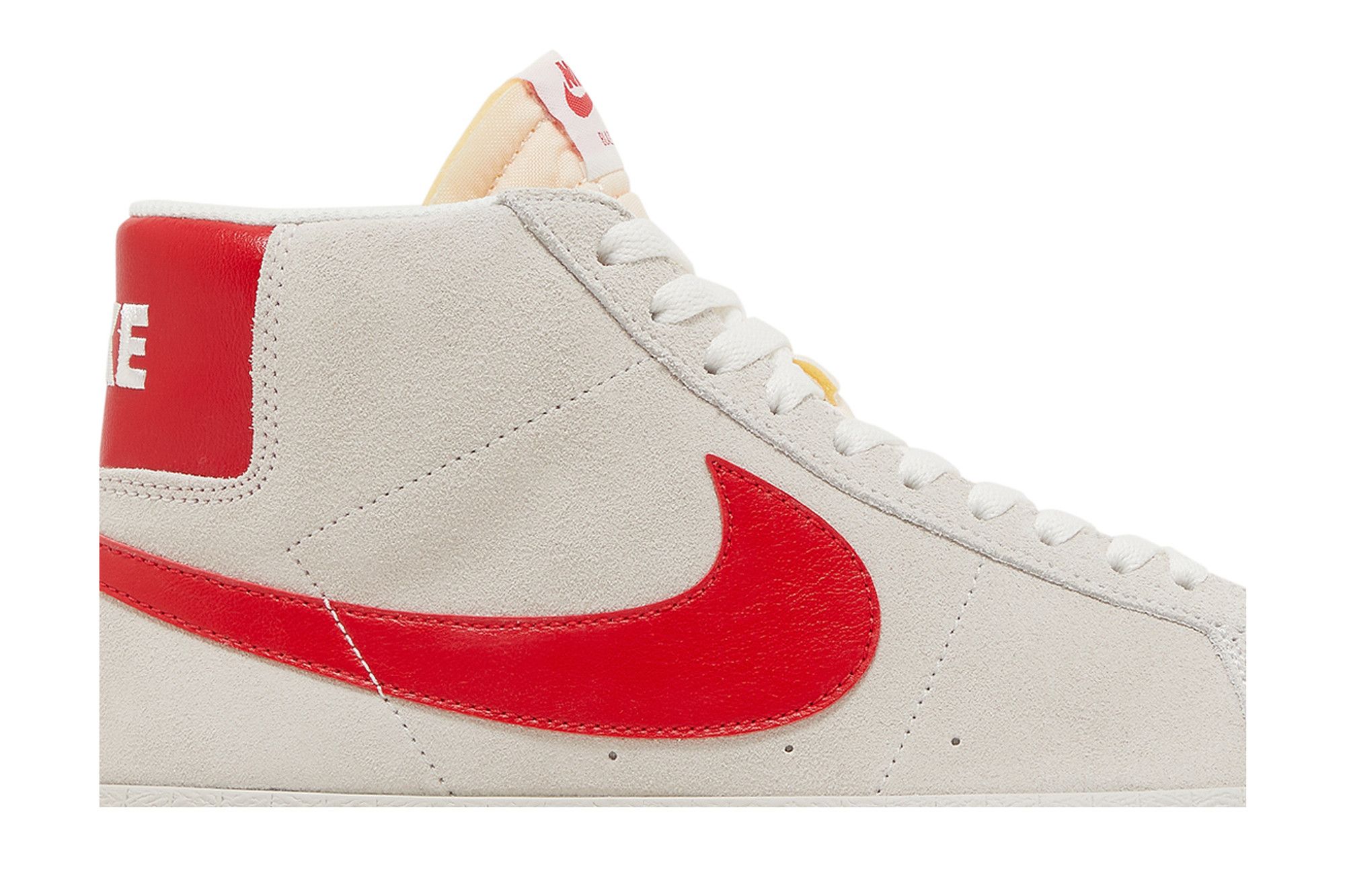 Lookbook 耐吉SB Blazer Zoom Mid '白色大學紅' 864349-109