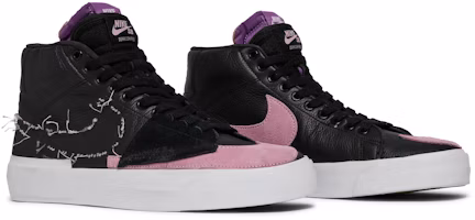 Cheap Nike SB Blazer Zoom Mid Edge '黑粉' DA2189-002