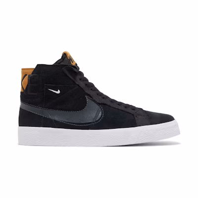 Nike SB Blazer Zoom Mid PRM 'Black Patchwork'
