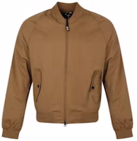 Nike SB Bomber Jacket Mesh Lining Zipper Design Solid Dark Yellow AJ9776-216