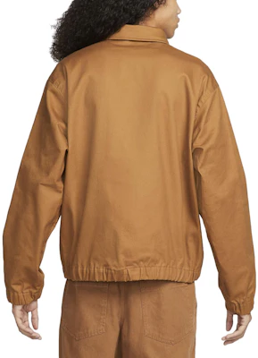 Nike SB 棕色拉鍊長袖外套 男女適用 抓毛Logo夾克 DQ6334-270 Lookbook Nike SB 棕色拉鍊長袖外套 男女適用 抓毛Logo夾克 DQ6334-270