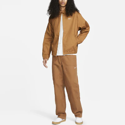 Nike SB 棕色拉鍊長袖外套 男女適用 抓毛Logo夾克 DQ6334-270 Shop Nike SB 棕色拉鍊長袖外套 男女適用 抓毛Logo夾克 DQ6334-270