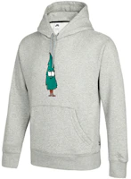 Nike SB Cartoon Print Fleece Pullover Hoodie Grey Winter Skateboard DJ3677-063 Nike SB Cartoon Print Fleece Pullover Hoodie Grey Winter Skateboard DJ3677-063