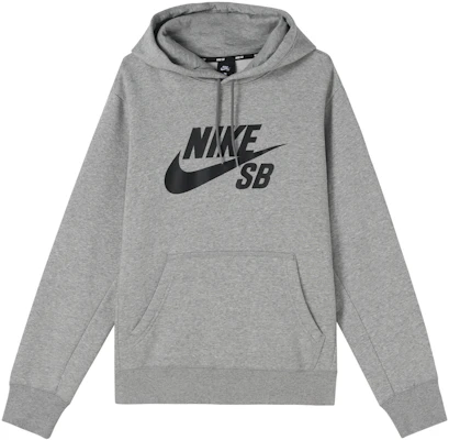 Nike SB Hoodie Abu-Abu Kasual Pullover AJ9734-063 Order Nike SB Hoodie Abu-Abu Kasual Pullover AJ9734-063