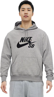 Nike SB Hoodie Abu-Abu Kasual Pullover AJ9734-063 Sizing Nike SB Hoodie Abu-Abu Kasual Pullover AJ9734-063