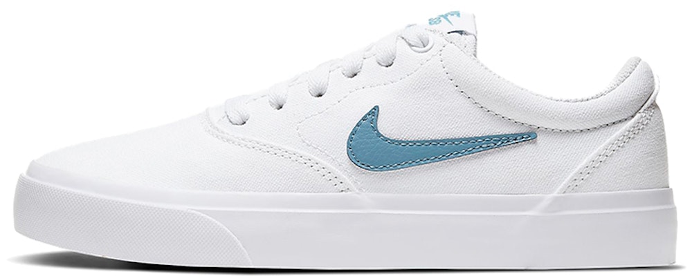 (Youth) Nike SB Skateboard Charge Canvas 'White Blue' CQ0260-100 Buy (Youth) Nike SB Skateboard Charge Canvas 'White Blue' CQ0260-100