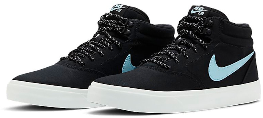Nike SB Skateboard Charge Mid PRM 'Hitam Biru' CU5387-001 Lookbook Nike SB Skateboard Charge Mid PRM 'Hitam Biru' CU5387-001