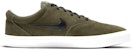 Nike SB Skateboard Charge Suede Hijau 'Olive' CT3463-300
