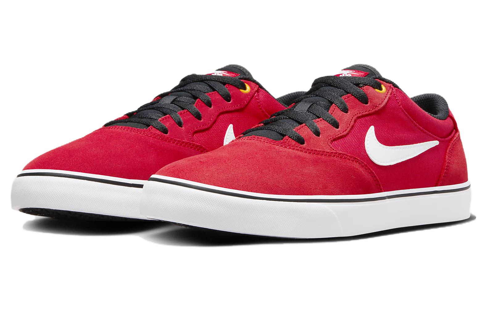 Shop Nike SB Chron 2 休閒百搭 耐磨輕便 低筒 滑板鞋 男女同款 紅色