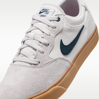 Cheap Nike SB Chron 2 灰褐色/深紅褐/淺棕膠底/海軍藍 DM3493-008