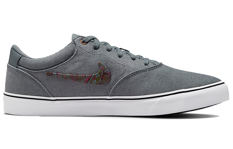 Order Nike SB Chron 2 Canvas Premium 'Cool Grey Sangria' Lelaki Perempuan Kasual Kelabu DM3513-002