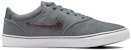 Nike SB Chron 2 Canvas Premium 'Cool Grey Sangria' Lelaki Perempuan Kasual Kelabu DM3513-002