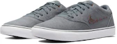 Lookbook Nike SB Chron 2 Canvas Premium 'Cool Grey Sangria' Lelaki Perempuan Kasual Kelabu DM3513-002