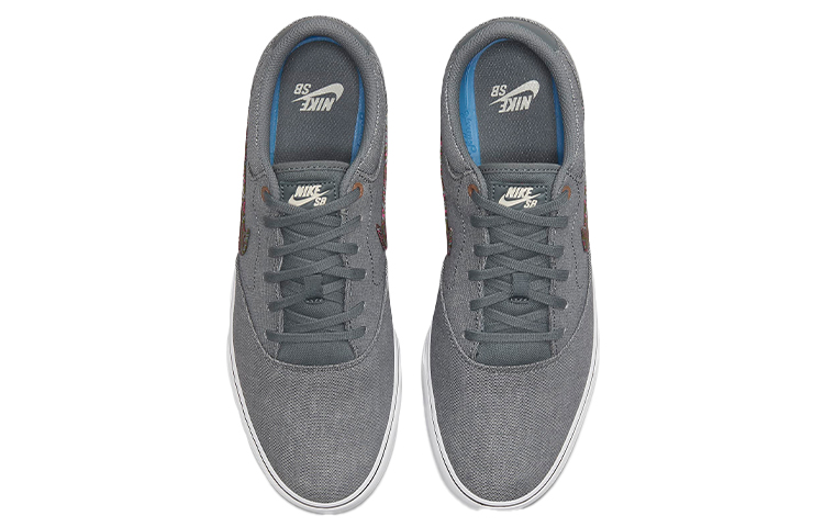Shop Nike SB Chron 2 Canvas Premium 'Cool Grey Sangria' Lelaki Perempuan Kasual Kelabu DM3513-002