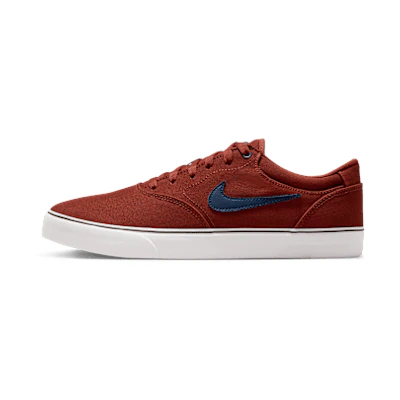 Nike SB Chron 2 Canvas Sneakers Cinnamon Vast Gray Gum Light Brown Midnight Navy