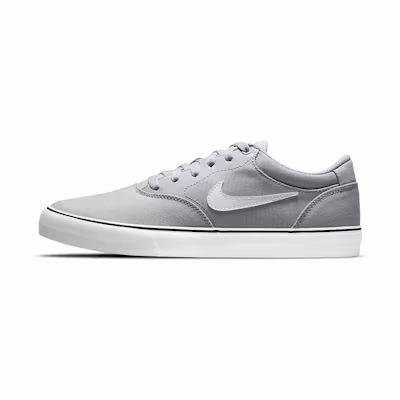 Nike SB Skateboard Chron 2 CNVS gray 'Wolf Grey/Wolf Grey/Black/White'