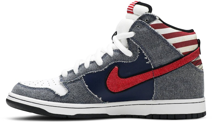 Nike SB Dunk High 'Lahir di Amerika Serikat' 313171-100 Lookbook Nike SB Dunk High 'Lahir di Amerika Serikat' 313171-100