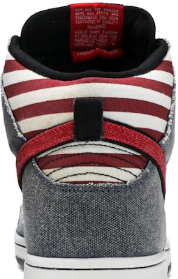 Nike SB Dunk High 'Born in the USA' 313171-100 - Kasut Sneakers Premium Sizing Nike SB Dunk High 'Born in the USA' 313171-100 - Kasut Sneakers Premium