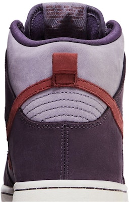 ナイキ SB ダンク HIGH "デイブレイクプラム" 313171-500 Sizing ナイキ SB ダンク HIGH "デイブレイクプラム" 313171-500