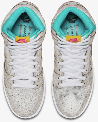 나이키 SB 덩크 하이 '플라밍고' 🦩 313171-117 Shop 나이키 SB 덩크 하이 '플라밍고' 🦩 313171-117