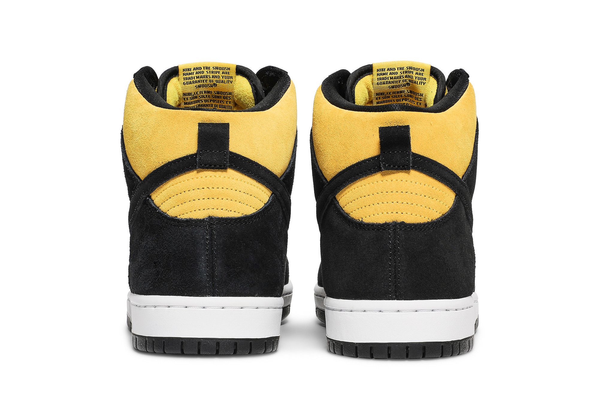 Sizing Nike SB Dunk High ''Reverse Goldenrod'' Giallo e Nero DB1640-001