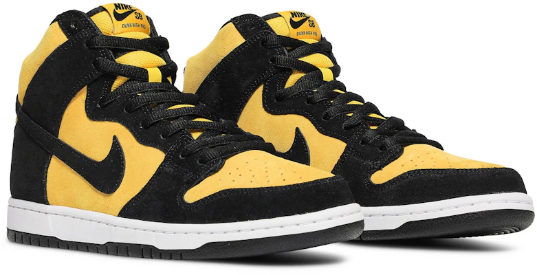 Nike SB Dunk High ''Reverse Goldenrod'' Giallo e Nero DB1640-001 1