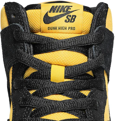 Nike SB Dunk High ''Reverse Goldenrod'' Giallo e Nero DB1640-001 2