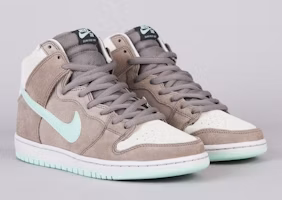 Nike SB Dunk High 'Soft Grey Mint' 305050-030 Nike SB Dunk High 'Soft Grey Mint' 305050-030