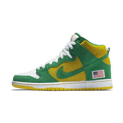 Nike SB Dunk High (Special Box) 'Oakland Athletics'