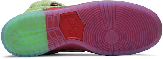 Shop Nike SB Dunk 高筒 '草莓咳嗽' CW7093-600