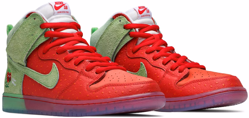 나이키 SB 덩크 하이 '스트로베리 커프' 스페셜 박스 CW7093-600-SB Cheap 나이키 SB 덩크 하이 '스트로베리 커프' 스페셜 박스 CW7093-600-SB