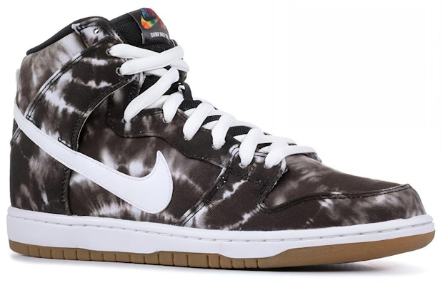 Nike SB Dunk High 'Tinte Anudado Negro' 313171-023 Lookbook Nike SB Dunk High 'Tinte Anudado Negro' 313171-023