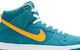 Nike SB Dunk High 'Tropical Teal' 305050-371 - Kasut Sneakers Warna Biru Muda
