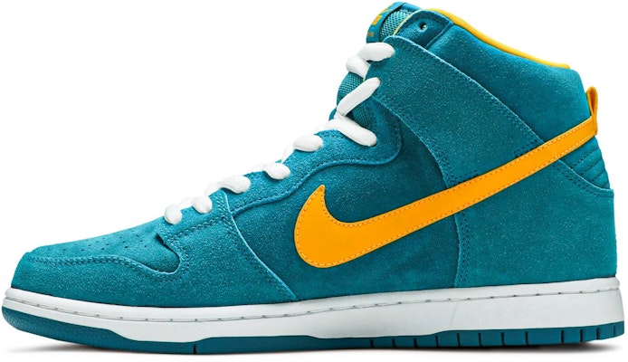 Nike SB Dunk High 'Tropical Teal' 305050-371 - Kasut Sneakers Warna Biru Muda Lookbook Nike SB Dunk High 'Tropical Teal' 305050-371 - Kasut Sneakers Warna Biru Muda