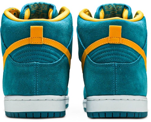 Nike SB Dunk High 'Tropical Teal' 305050-371 - Kasut Sneakers Warna Biru Muda Details for Nike SB Dunk High 'Tropical Teal' 305050-371 - Kasut Sneakers Warna Biru Muda